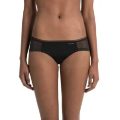 Calvin Klein UnderwearCulotte noire en nylon- SCULPTED