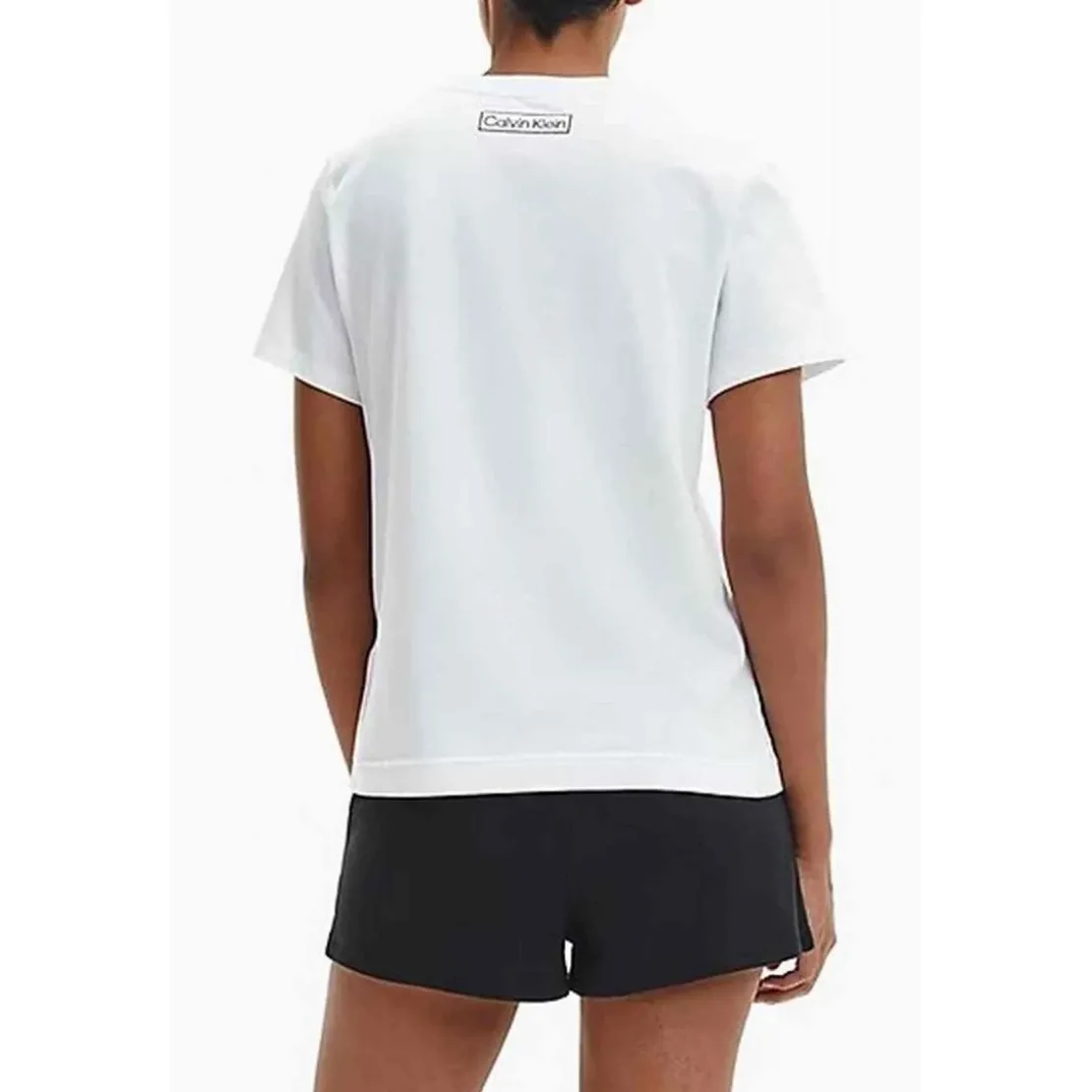 Calvin Klein UnderwearEnsemble pyjama top et short - Calvin Klein Underwear Noiren coton
