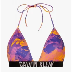 Calvin Klein UnderwearHaut de maillot de bain triangle - Bleu Calvin Klein EUROPE Underwear