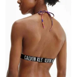Calvin Klein UnderwearHaut de maillot de bain triangle - Bleu Calvin Klein EUROPE Underwear