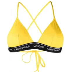 Calvin Klein UnderwearHaut de maillot de bain Triangle - Jaune Calvin Klein Underwear