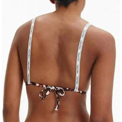 Calvin Klein UnderwearHaut de maillot de bain triangle - Marron Calvin Klein EUROPE Underwear