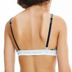 Calvin Klein UnderwearSoutien-gorge triangle sans armatures - Noir Calvin Klein EUROPE Underwear en coton