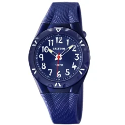 CalypsoMontre Enfant Calypso K6064-3 - Bracelet Silicone Bleu