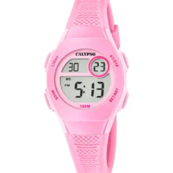 CalypsoMontre Femme Calypso Junior Collection - K5831-3 Bracelet Silicone Rose