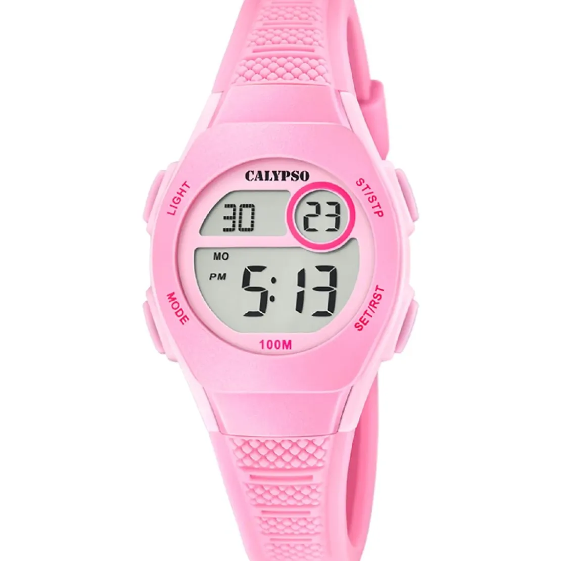 CalypsoMontre Femme Calypso Junior Collection - K5831-3 Bracelet Silicone Rose