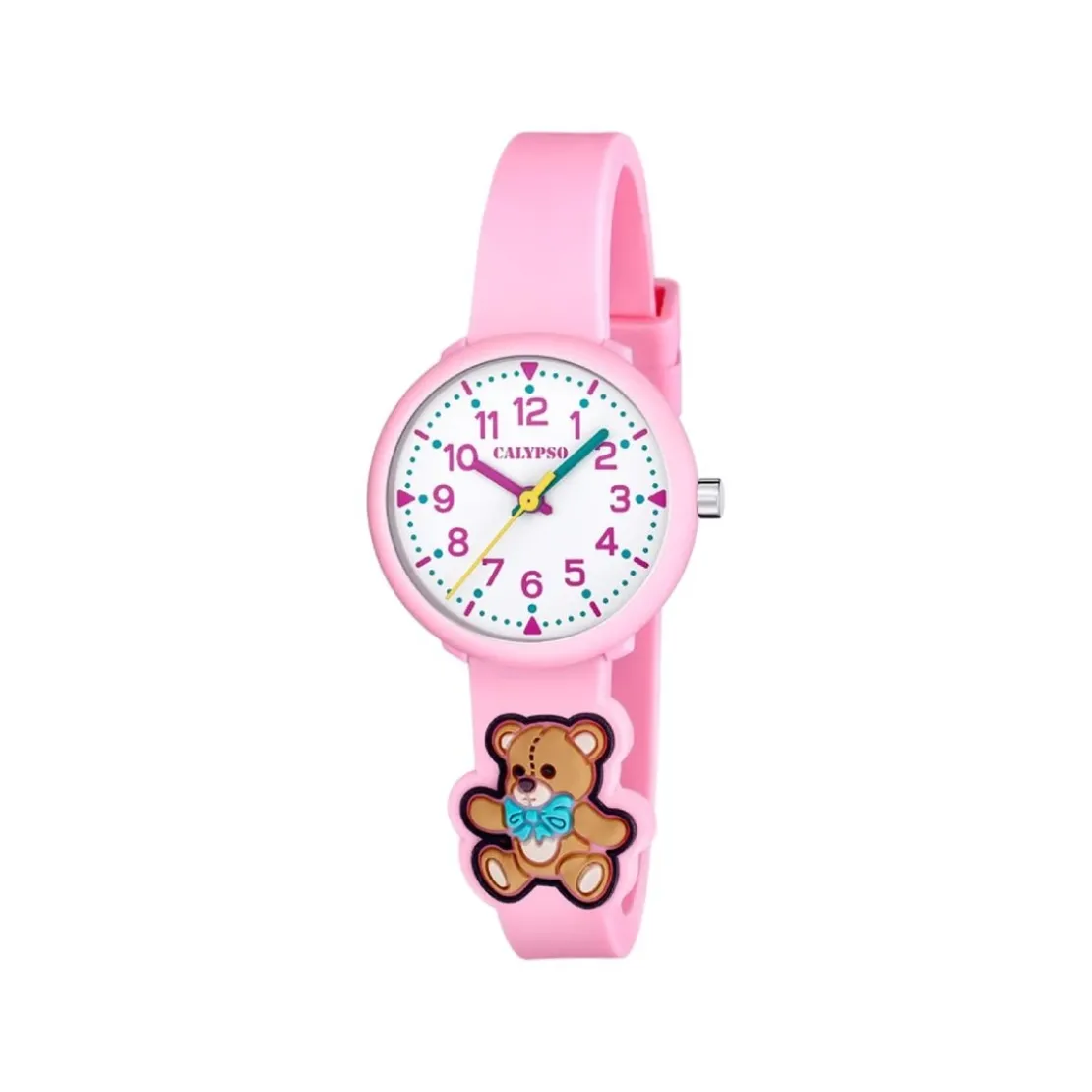 CalypsoMontre fille Calypso My First Watch - K5844-5 Bracelet Silicone Rose