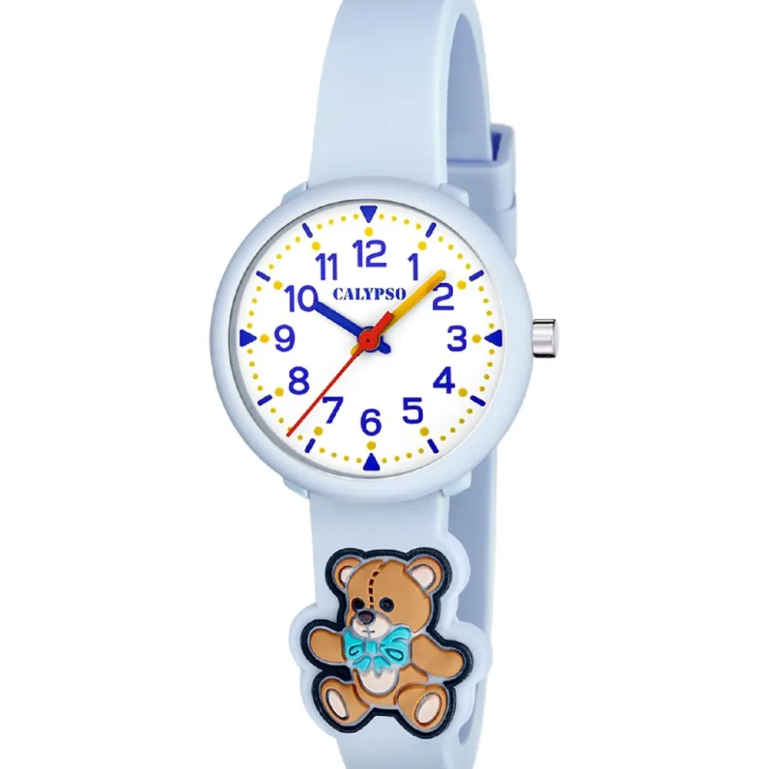 CalypsoMontre fille Calypso My First Watch - K5844-6 Bracelet Silicone Bleu