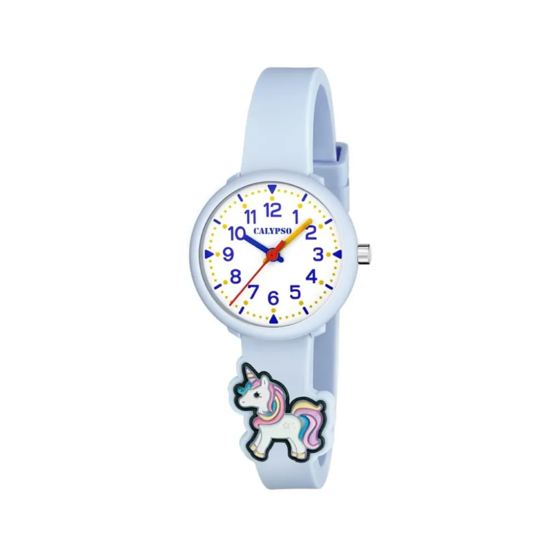 CalypsoMontre fille Calypso My First Watch - K5844-3 Bracelet Silicone Bleu
