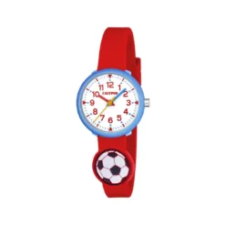 CalypsoMontre garçon Calypso My First Watch - K5845-4 Bracelet Silicone Rouge
