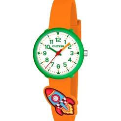 CalypsoMontre garçon Calypso My First Watch - K5845-3 Bracelet Silicone Orange