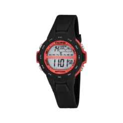 CalypsoMontre Mixte Calypso Junior Collection - K5850-6 Bracelet Silicone Noir
