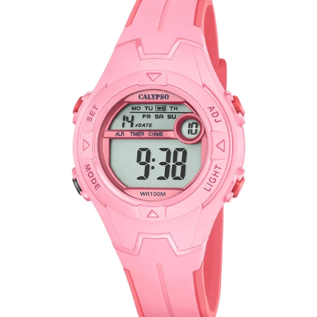 CalypsoMontre Mixte Calypso Junior Collection - K5849-1 Bracelet Silicone Rose
