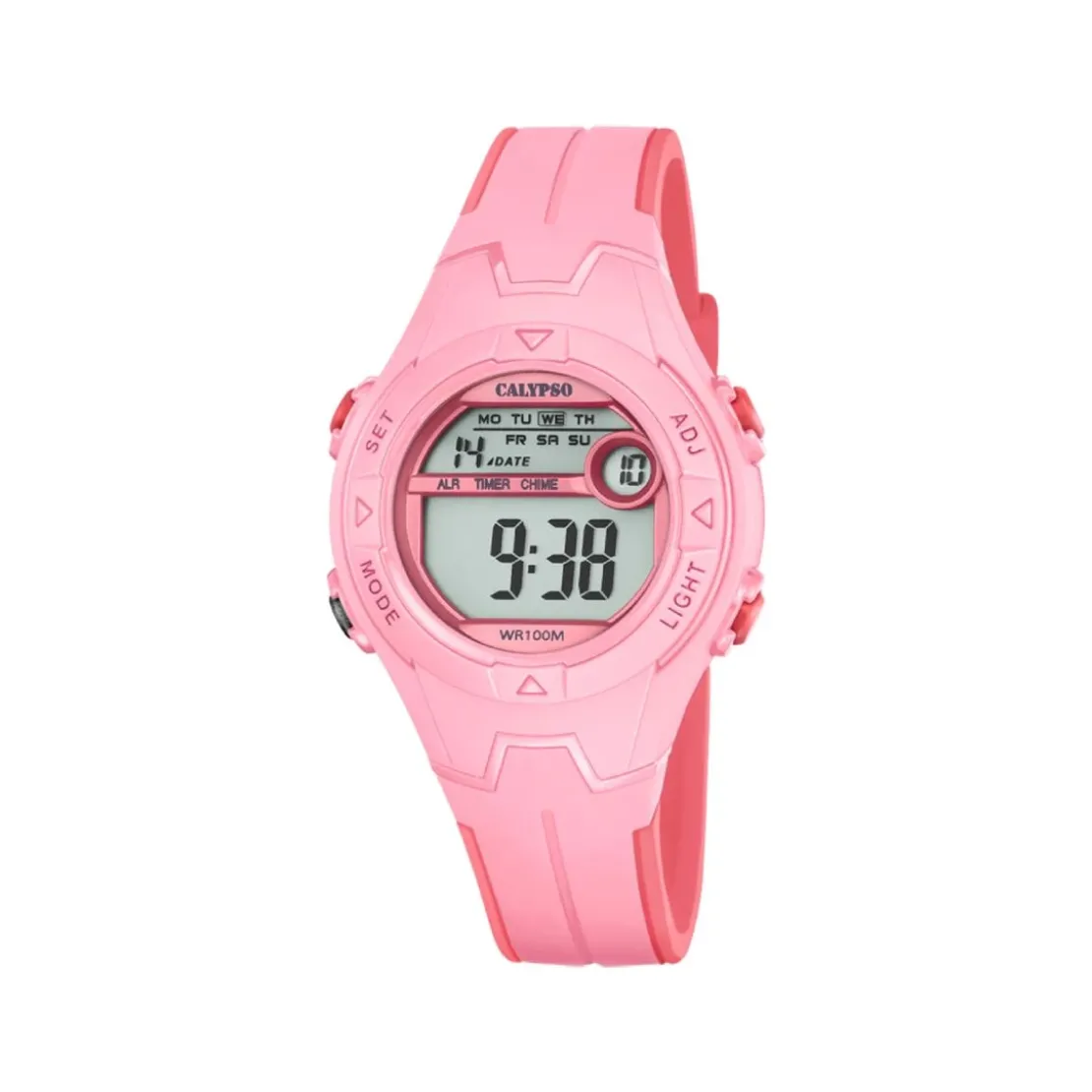 CalypsoMontre Mixte Calypso Junior Collection - K5849-1 Bracelet Silicone Rose