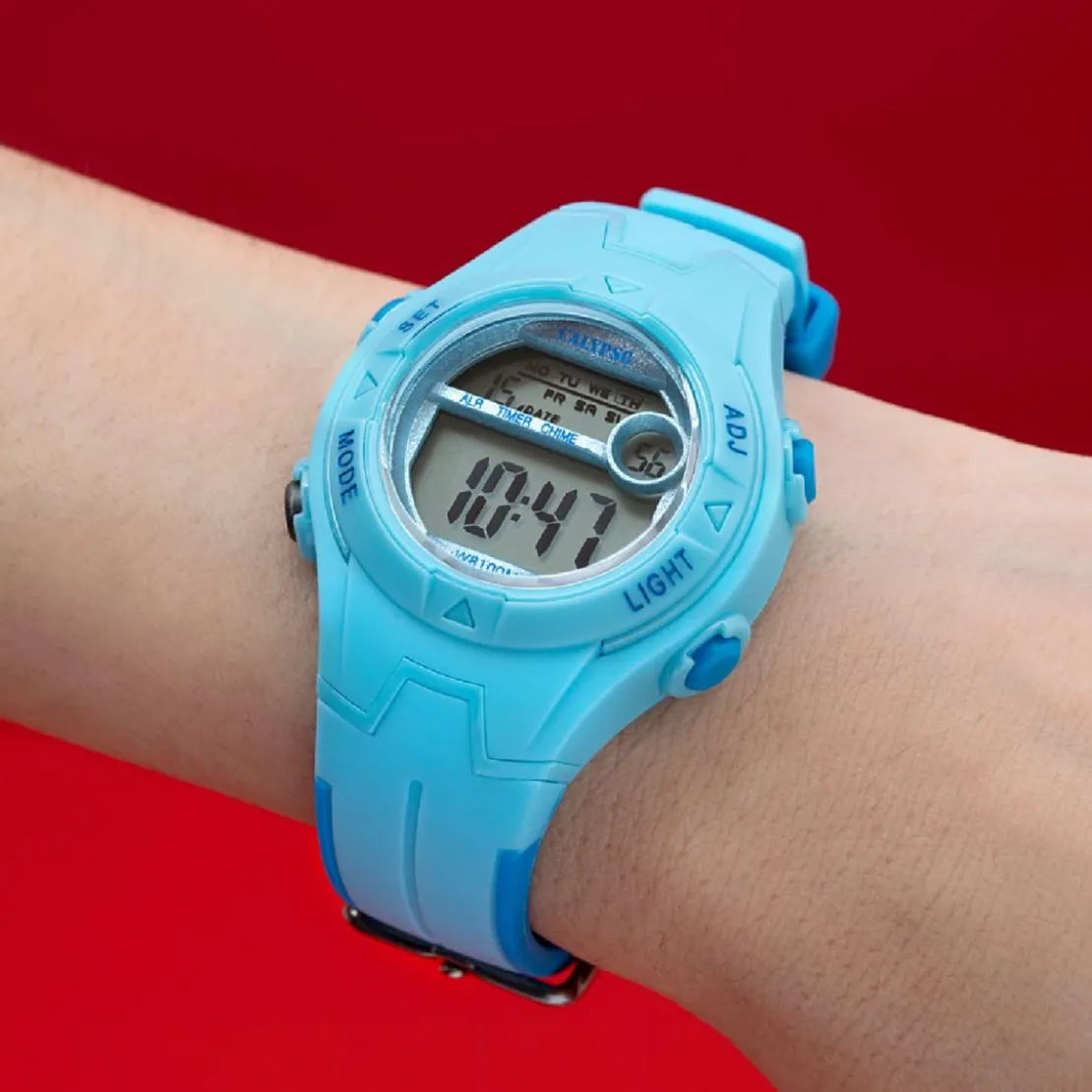 CalypsoMontre Mixte Calypso Junior Collection - K5849-2 Bracelet Silicone Bleu