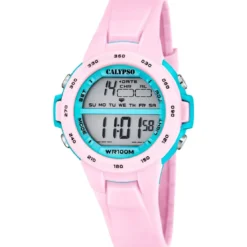 CalypsoMontre Mixte Calypso Junior Collection - K5850-1 Bracelet Silicone Rose