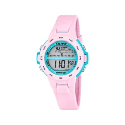 CalypsoMontre Mixte Calypso Junior Collection - K5850-1 Bracelet Silicone Rose