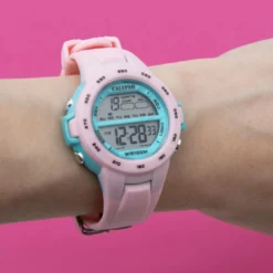 CalypsoMontre Mixte Calypso Junior Collection - K5850-1 Bracelet Silicone Rose