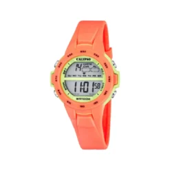 CalypsoMontre Mixte Calypso Junior Collection - K5850-4 Bracelet Silicone Orange