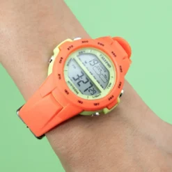 CalypsoMontre Mixte Calypso Junior Collection - K5850-4 Bracelet Silicone Orange