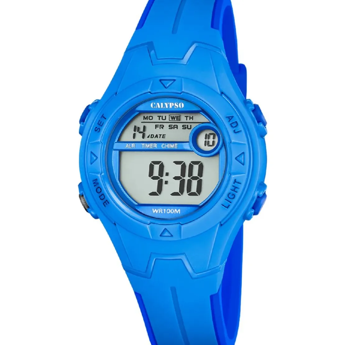 CalypsoMontre Mixte Calypso Junior Collection - K5849-5 Bracelet Silicone Bleu