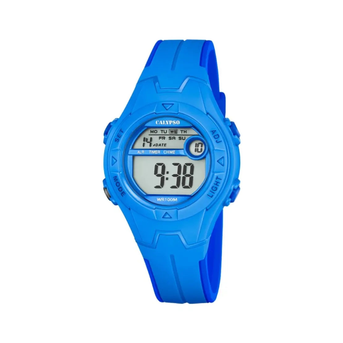 CalypsoMontre Mixte Calypso Junior Collection - K5849-5 Bracelet Silicone Bleu