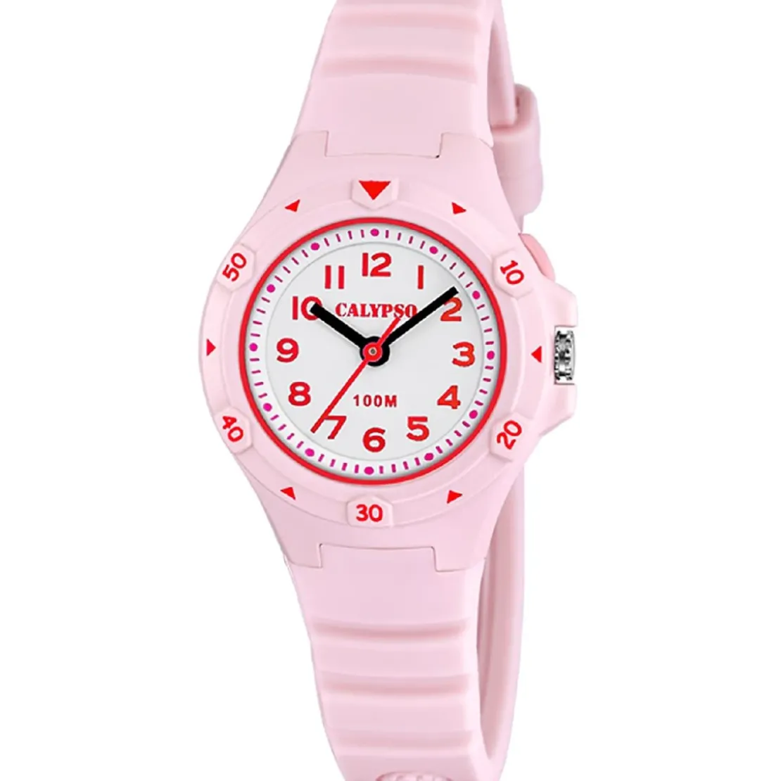 CalypsoMontre mixte enfant Calypso Junior Collection - K5846-1 Bracelet Silicone Rose
