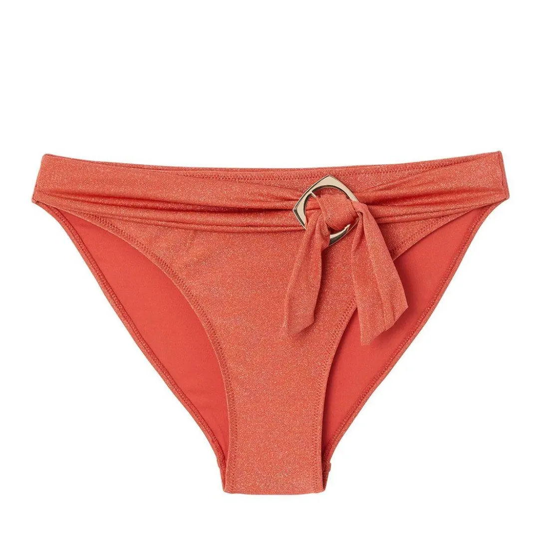 Camille Cerf x Pomm PoireSlip de bain orange Maui
