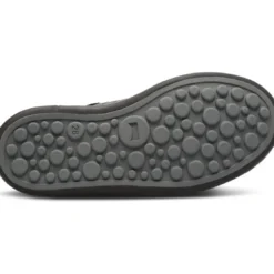 CamperBaskets montants enfant - Pursuit Kids noir en cuir
