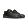 CamperBaskets Runner noir en cuir