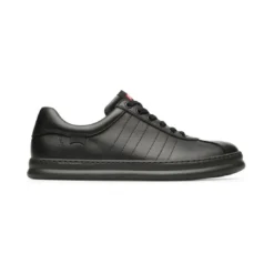 CamperBaskets Runner noir en cuir