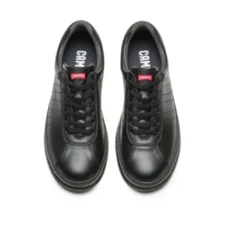 CamperBaskets Runner noir en cuir