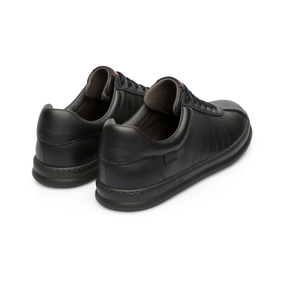 CamperBaskets Runner noir en cuir
