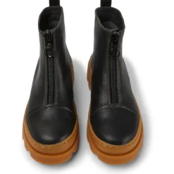 CamperBottes enfant - Brutus Kids noir en cuir