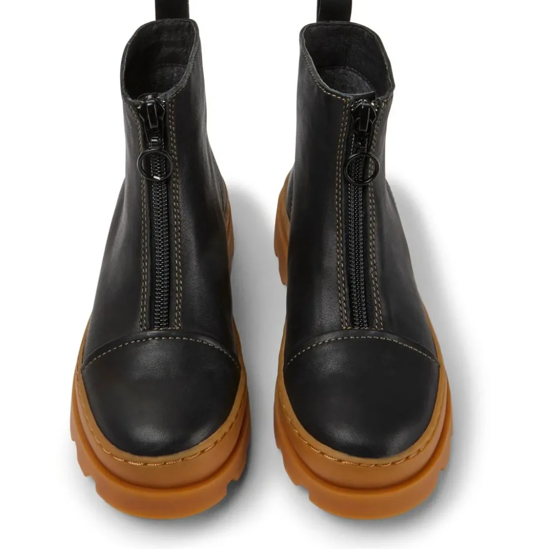 CamperBottes enfant - Brutus Kids noir en cuir