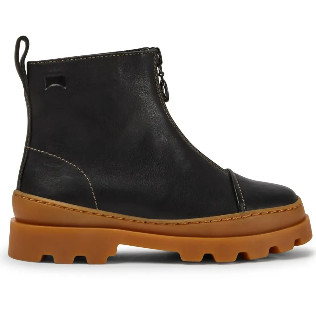 CamperBottes enfant - Brutus Kids noir en cuir