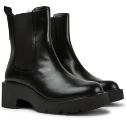 CamperBottes Femme - Milah bordeaux en cuir