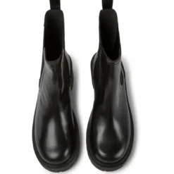 CamperBottes Femme - Milah bordeaux en cuir
