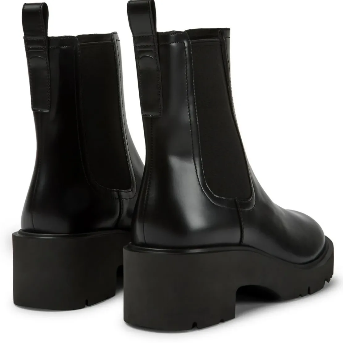CamperBottes Femme - Milah bordeaux en cuir