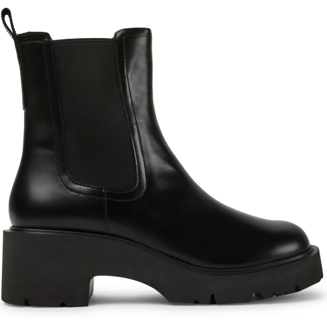 CamperBottes Femme - Milah bordeaux en cuir