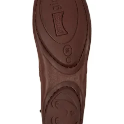 CamperBottines Femme - Right Nina bordeaux en cuir