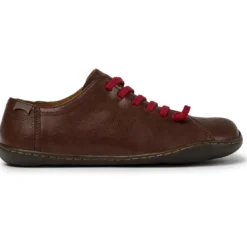 CamperChaussures Femme - Peu Cami marron foncé en cuir