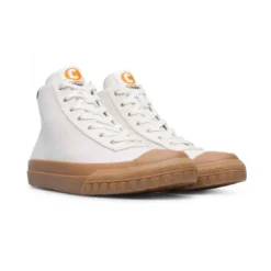 CamperSneaker Bootie Femme Camaleon blanc en coton