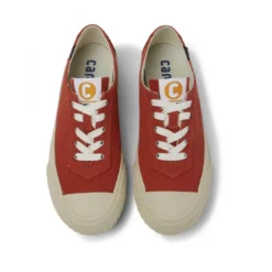 CamperSneakers femme CAMALEON rouge en coton