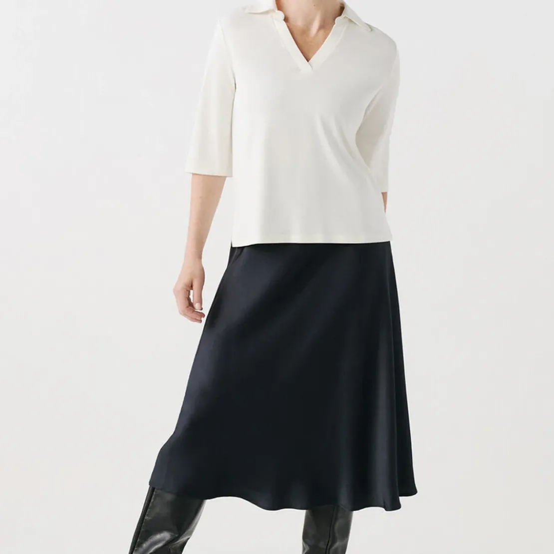 CarollT-shirt manche courte beigeen viscose