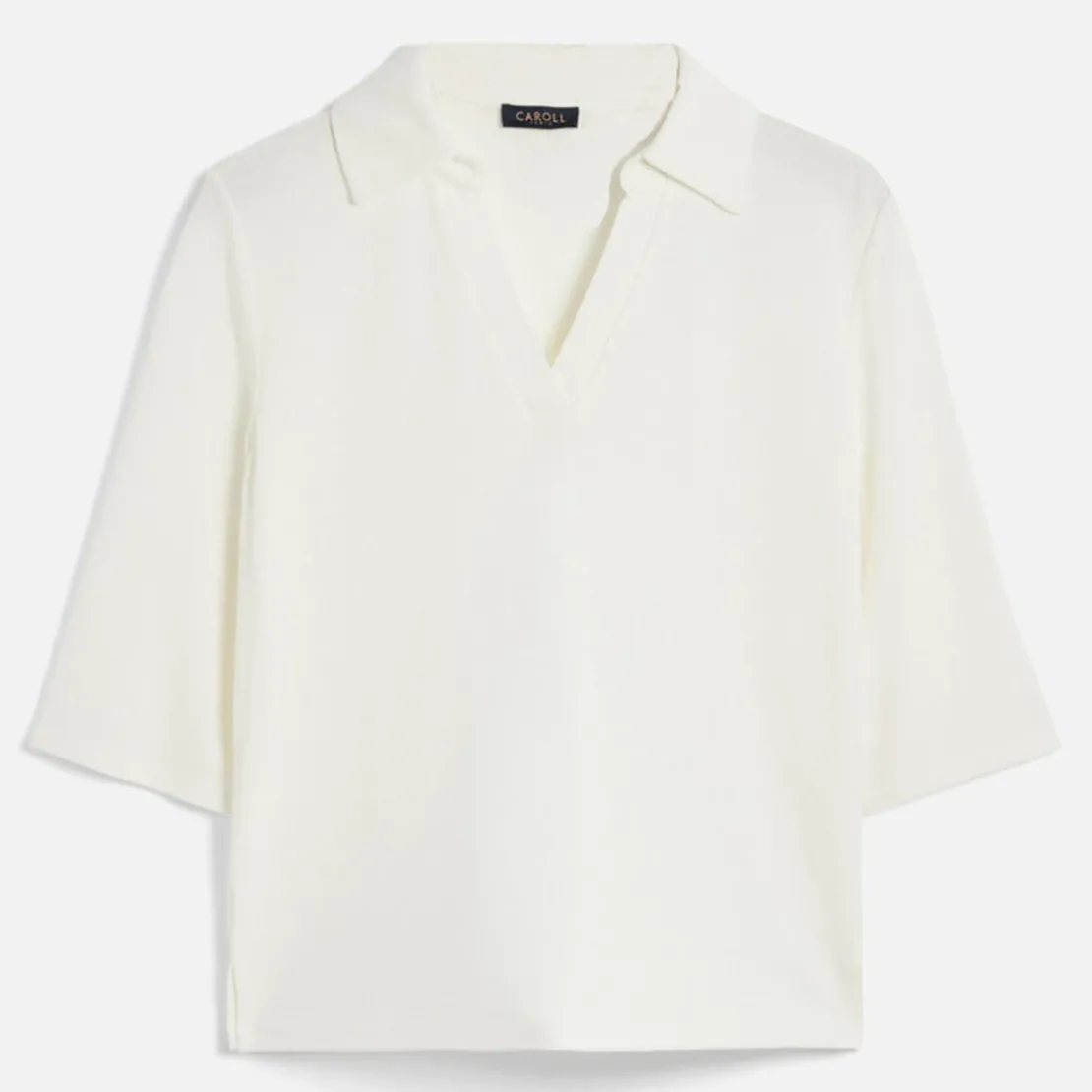 CarollT-shirt manche courte beigeen viscose