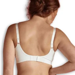 CarriwellSoutien-gorge de grossesse et allaitement biologique - Blanc Carriwell en coton