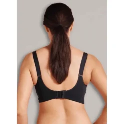 CarriwellSoutien-gorge de grossesse et allaitement rembourré Carri-Gel - Noir Carriwell