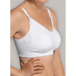 CarriwellSoutien-gorge de grossesse et allaitement doux - Blanc Carriwell