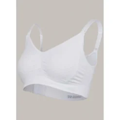 CarriwellSoutien-gorge de grossesse et allaitement doux - Blanc Carriwell